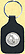 Arches National Park Quarter Leather Keyring THUMBNAIL