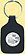 American Samoa Quarter Leather Keyring THUMBNAIL