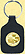 American Samoa Quarter Leather Keyring - with Gold Plated Territorial Quarter THUMBNAIL