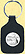 Bombay Hook National Wildlife Refuge Quarter Leather Keyring THUMBNAIL