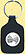 Chickasaw National Recreation Area Quarter Leather Keyring THUMBNAIL