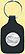 Colorado Quarter Leather Keyring THUMBNAIL