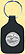 Cumberland Island National Seashore Quarter Leather Keyring THUMBNAIL