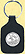 Fort Moultrie (Fort Sumter National Monument) Quarter Leather Keyring THUMBNAIL
