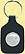 Frederick Douglass National Historic Site Quarter Leather Keyring THUMBNAIL