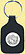 Glacier National Park Quarter Leather Keyring THUMBNAIL