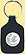 Kisatchie National Forest Quarter Leather Keyring THUMBNAIL