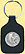 Marsh-Billings-Rockefeller National Historical Park Quarter Leather Keyring THUMBNAIL