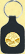 Missouri Quarter Leather Keyring - with Gold Plated State Quarter THUMBNAIL