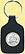 Mount Rushmore National Memorial Quarter Leather Keyring THUMBNAIL