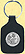Pictured Rocks National Lakeshore Quarter Leather Keyring THUMBNAIL