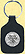 Salt River Bay National Historical Park and Ecological Preserve Quarter Leather Keyring THUMBNAIL