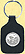 Shawnee National Forest Quarter Leather Keyring THUMBNAIL