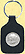 Great Smoky Mountains National Park Quarter Leather Keyring THUMBNAIL