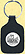 Vicksburg National Military Park Quarter Leather Keyring THUMBNAIL