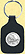 Yosemite National Park Quarter Leather Keyring THUMBNAIL