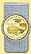 American Samoa Quarter Money Clip - with Gold Plated Territorial Quarter THUMBNAIL