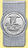 Block Island National Wildlife Refuge Quarter Money Clip THUMBNAIL