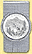 Glacier National Park Quarter Money Clip THUMBNAIL