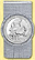 Mount Rushmore National Memorial Quarter Money Clip THUMBNAIL