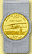 North Carolina Quarter Money Clip - with Gold Plated State Quarter THUMBNAIL