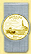 Nebraska Quarter Money Clip - with Gold Plated State Quarter THUMBNAIL