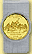 New Jersey Quarter Money Clip - with Gold Plated State Quarter THUMBNAIL