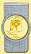 New Mexico Quarter Money Clip - with Gold Plated State Quarter THUMBNAIL