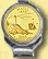 Maine Quarter Deluxe Money Clip - with Gold Plated State Quarter THUMBNAIL
