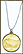 Colorado Quarter Sterling Silver Necklace - with Gold Plated State Quarter THUMBNAIL