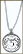 Georgia Quarter Sterling Silver Necklace THUMBNAIL
