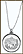 Glacier National Park Quarter Sterling Silver Necklace THUMBNAIL
