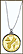 Guam Quarter Sterling Silver Necklace - with Gold Plated Territorial Quarter THUMBNAIL
