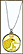 Idaho Quarter Sterling Silver Necklace - with Gold Plated State Quarter THUMBNAIL