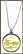 Minnesota Quarter Sterling Silver Necklace - with Gold Plated State Quarter THUMBNAIL