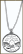 Missouri Quarter Sterling Silver Necklace THUMBNAIL