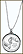 Saratoga National Historical Park Quarter Sterling Silver Necklace THUMBNAIL