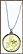 Texas Quarter Sterling Silver Necklace - with Gold Plated State Quarter THUMBNAIL