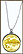 Washington Quarter Sterling Silver Necklace - with Gold Plated State Quarter THUMBNAIL