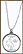 Wyoming Quarter Sterling Silver Necklace THUMBNAIL