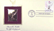 #3202 32¢ Alexander Calder: Un Effet du Japanais, 1945 - Gold-Foil First Day Cover THUMBNAIL