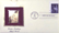 #3381 33¢ Louise Nevelson: Black Chord - Gold-Foil First Day Cover THUMBNAIL