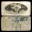 Texas 150th Anniversary' Art Bar by Great Lakes Mint. THUMBNAIL