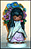 Flower Girl, Goebel Figurine by Ted DeGrazia  #103-10 THUMBNAIL