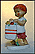 Boy With Bag of Fruit, Goebel Figurine  #10507-11 THUMBNAIL