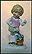 Boy Watering Flowers, Goebel Lore Blumenkinder Figurine  #11285-12 THUMBNAIL