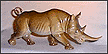 Black Rhinoceros, Goebel Figurine  #308 THUMBNAIL