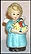 Angel Holding Toy Horse, Goebel Figurine  #41236 THUMBNAIL