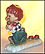 Forbidden Fruit, Goebel Figurine by Charlot Byj  #Byj 20 THUMBNAIL