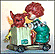 Gangway, Goebel Figurine by Charlot Byj  #Byj 28 THUMBNAIL